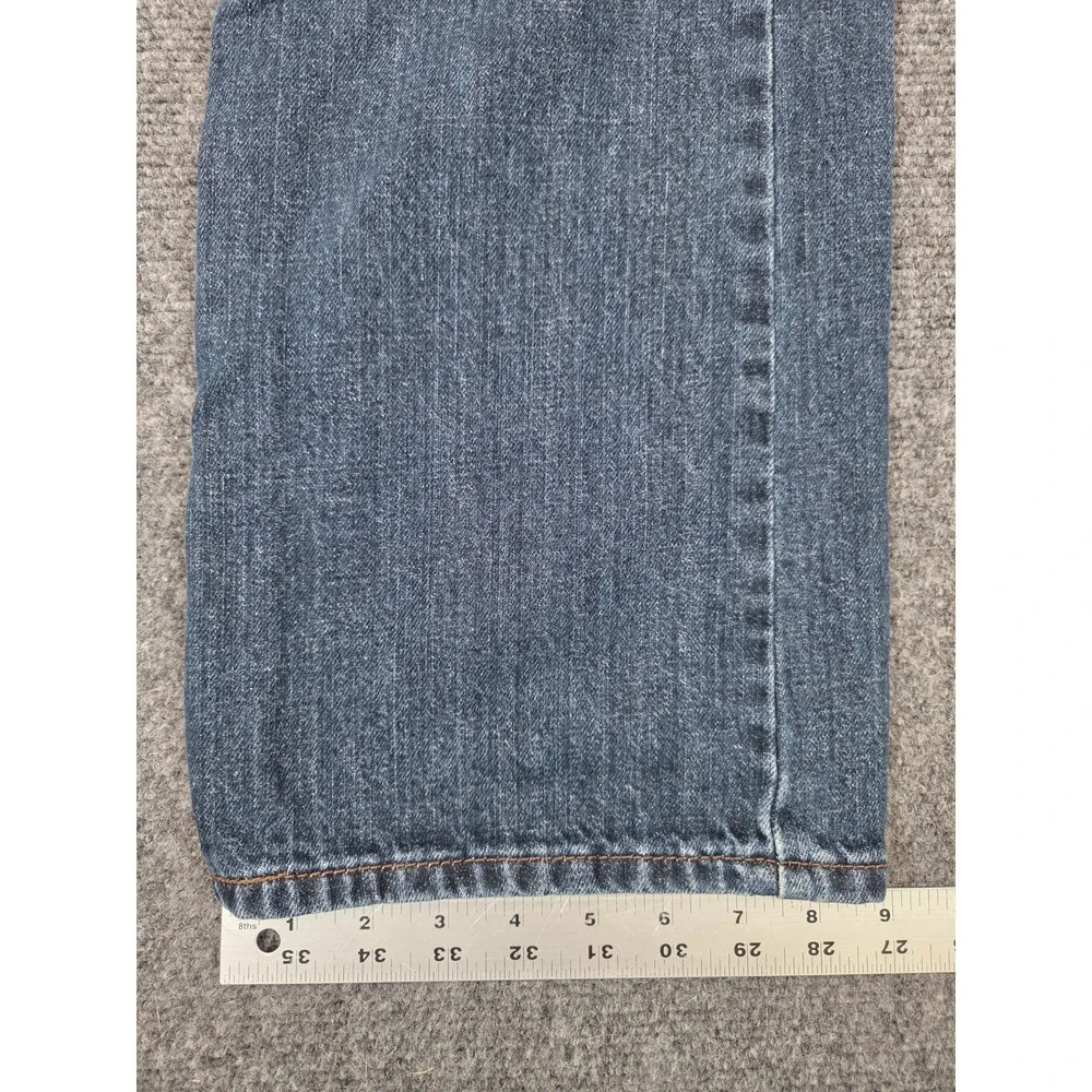Levis 527 Jeans Mens 34x32 Blue Slim Boot Cut